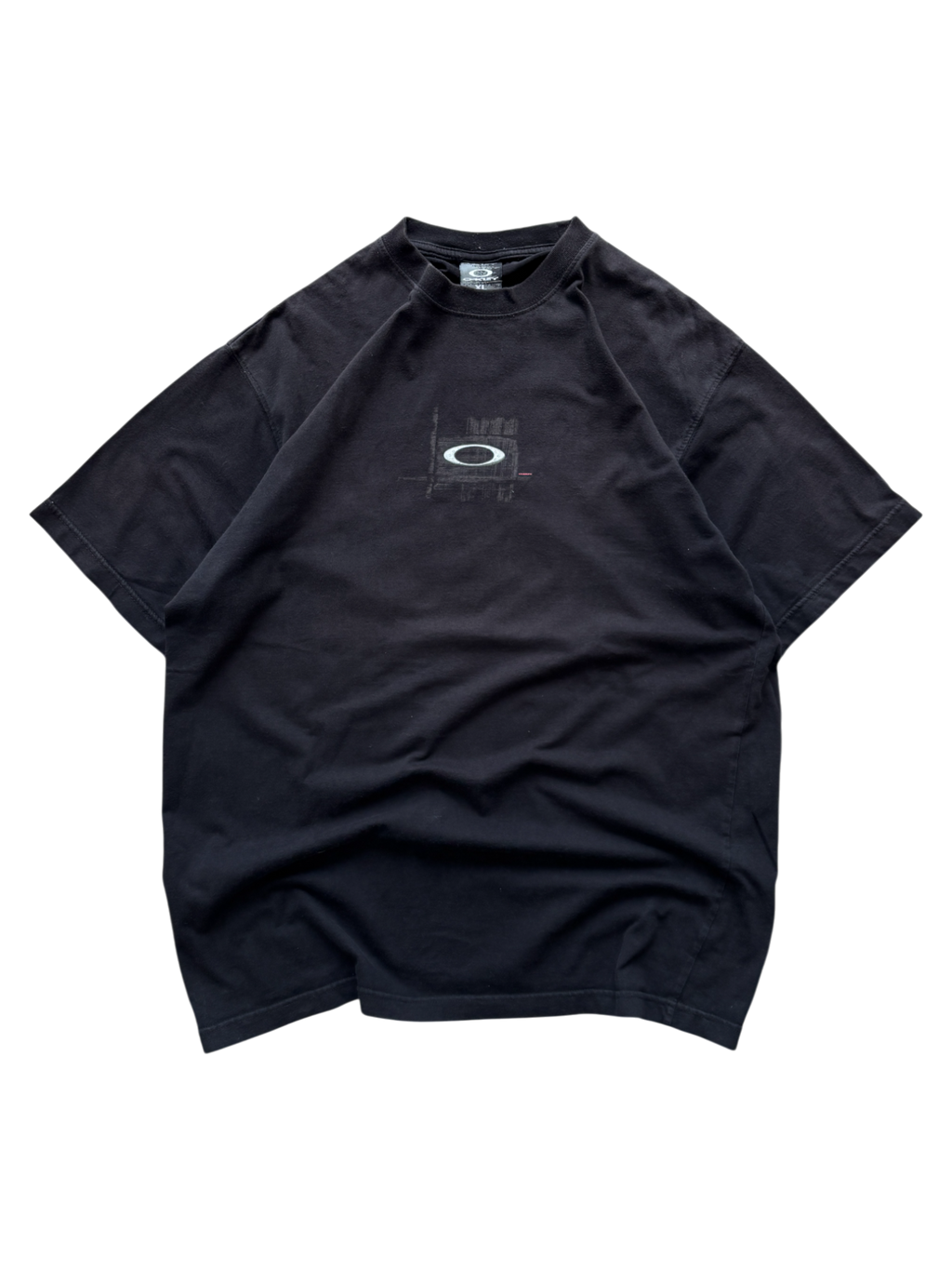 2005-06 OAKLEY ICON PRINT BLACK TEE