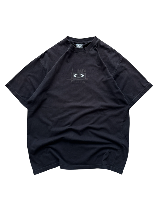 2005-06 OAKLEY ICON PRINT BLACK TEE