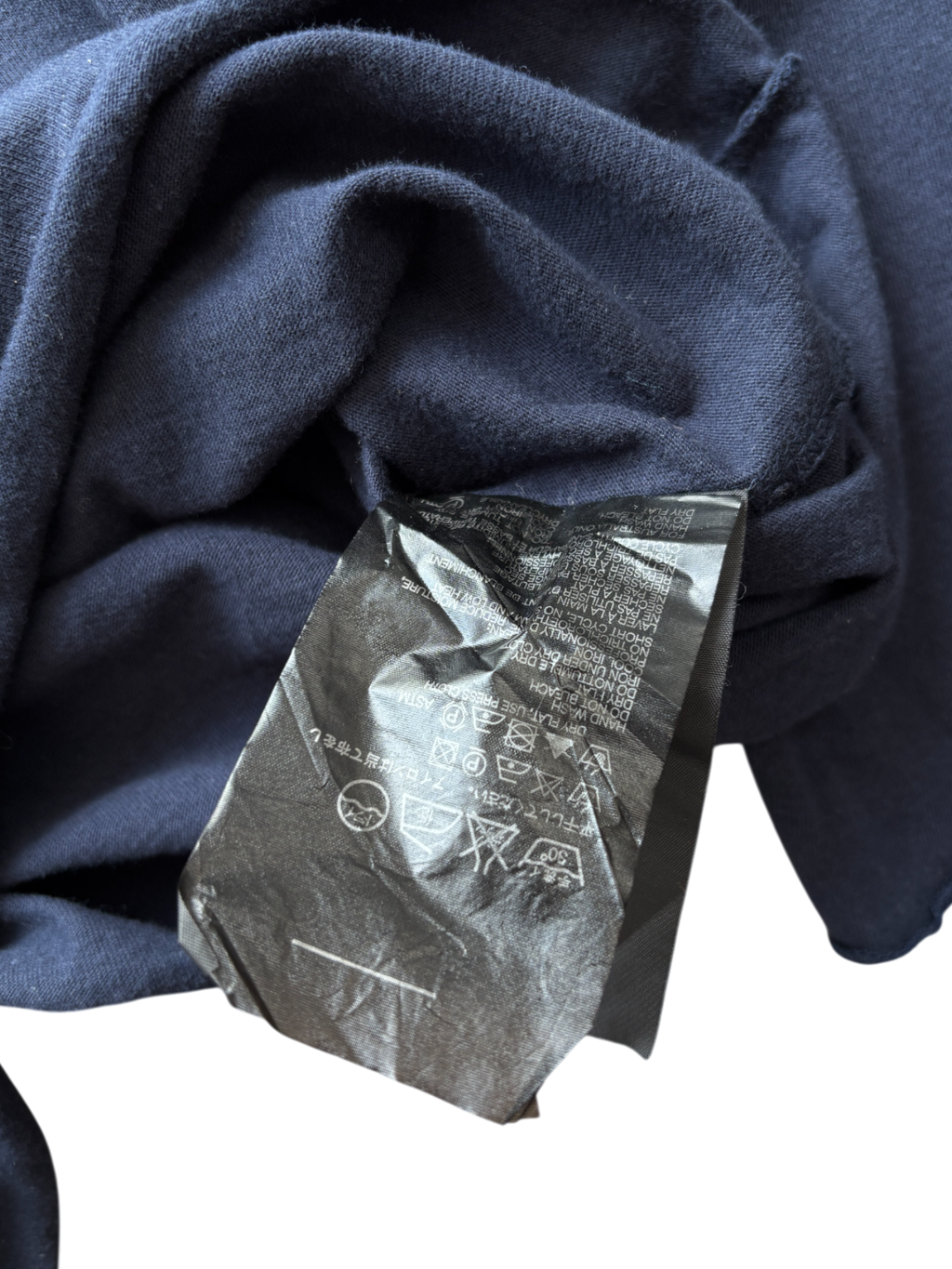 2003 PRADA LUNA ROSSA CHALLENGE LONG SLEEVE NAVY TEE