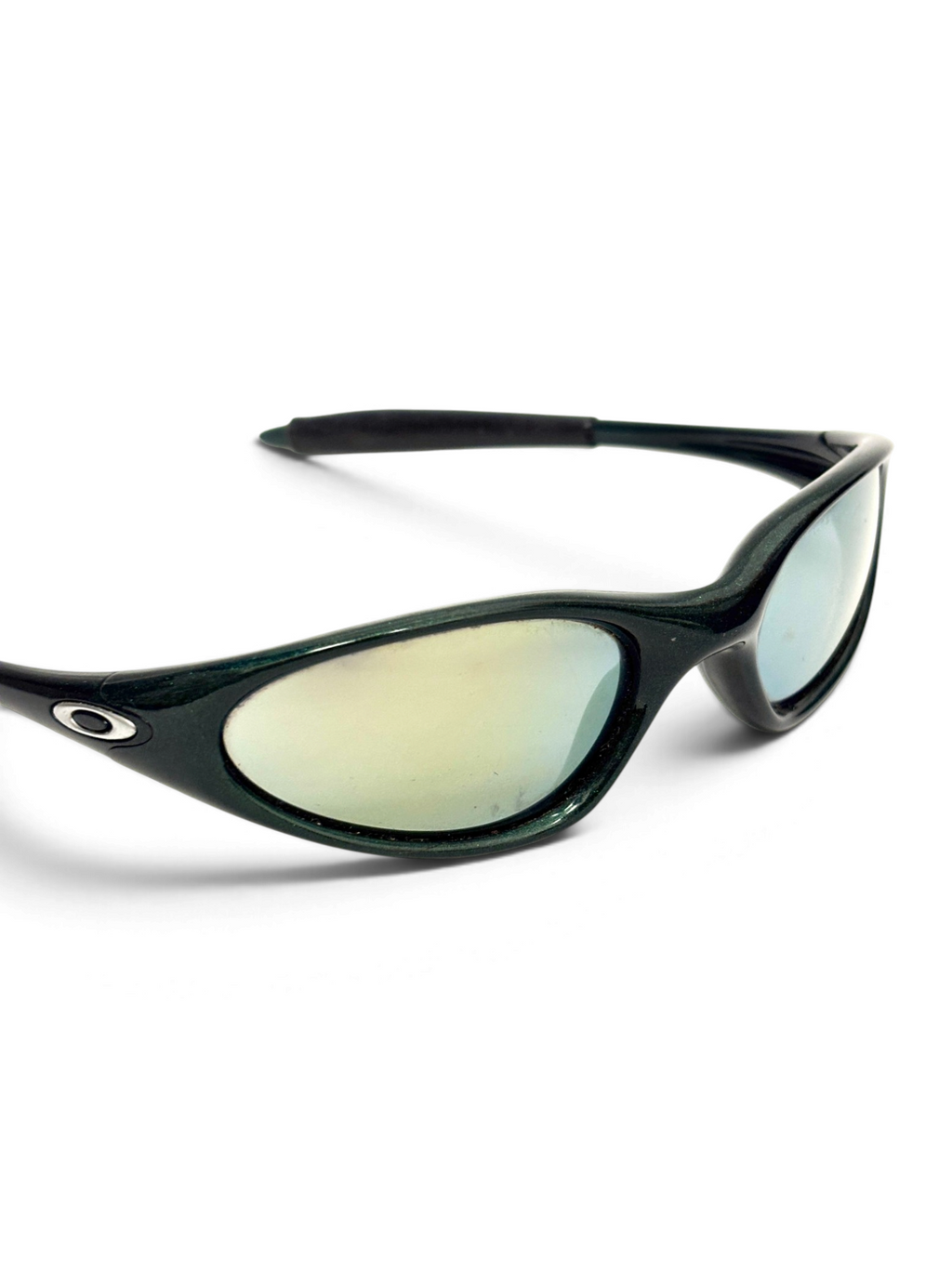 1999 Oakley Minute Evergreen / Emerald Sunglasses - view 4