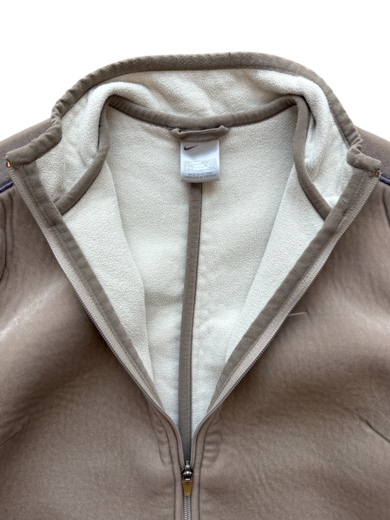 Nike Therma-Fit Velour / Neoprene Gold Technical Jacket