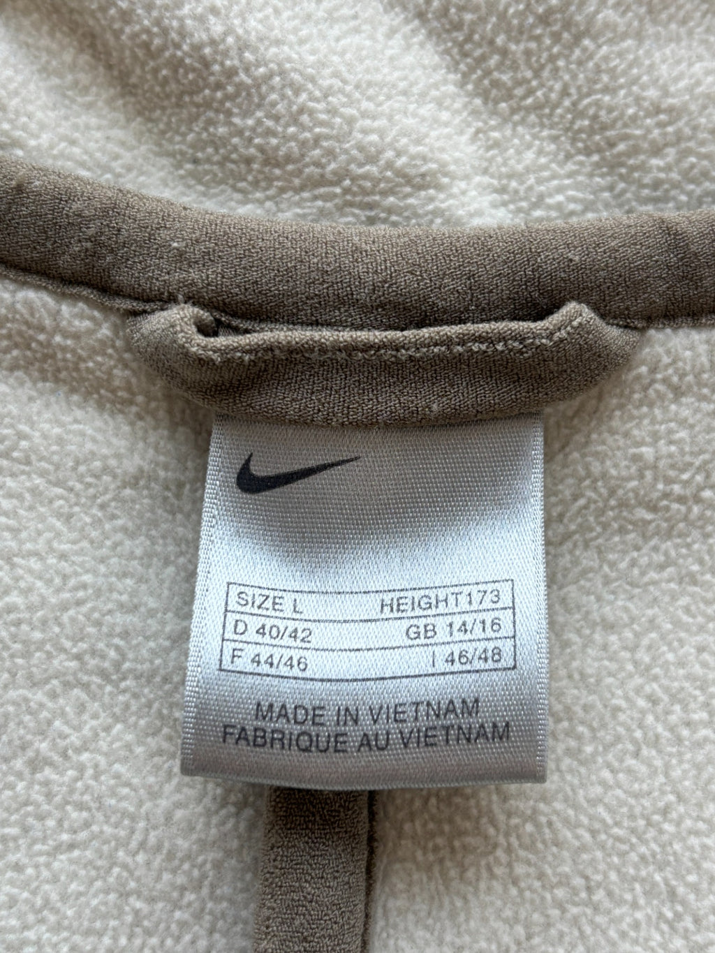 Nike Therma-Fit Velour / Neoprene Gold Technical Jacket
