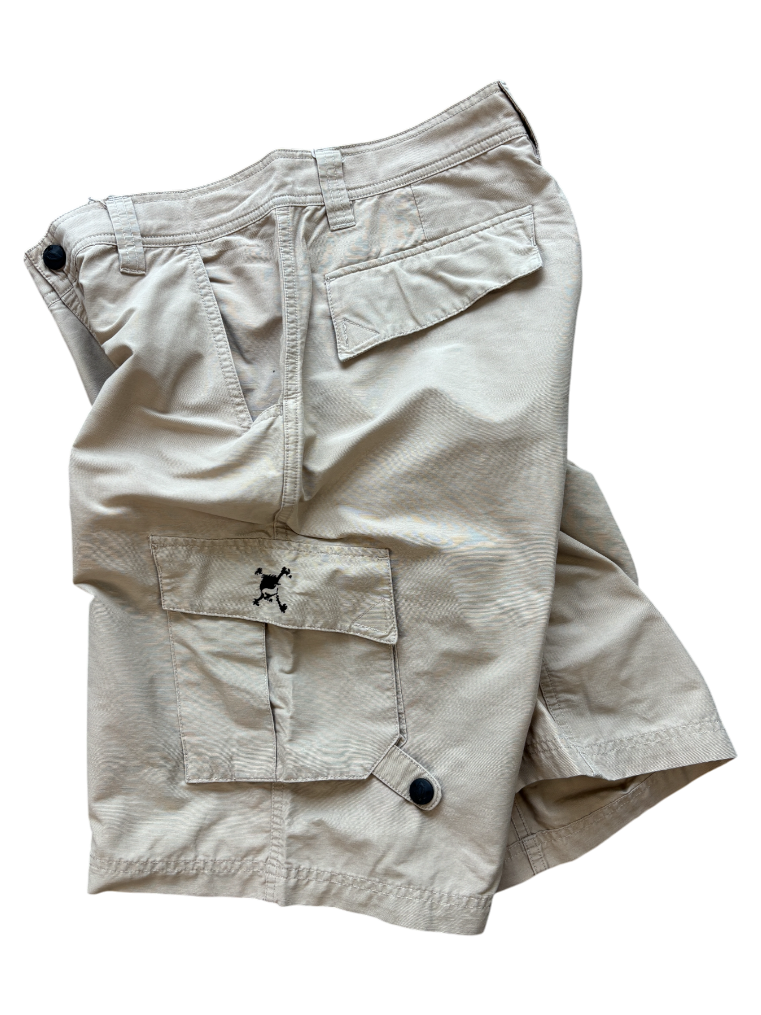 00'S OAKLEY EMBROIDERED SKULL CARGO SHORTS