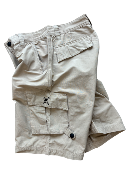 00'S OAKLEY EMBROIDERED SKULL CARGO SHORTS
