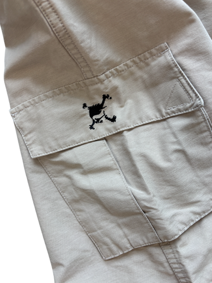 00'S OAKLEY EMBROIDERED SKULL CARGO SHORTS