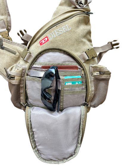 00'S DIESEL SPARE PARTS SLING BAG