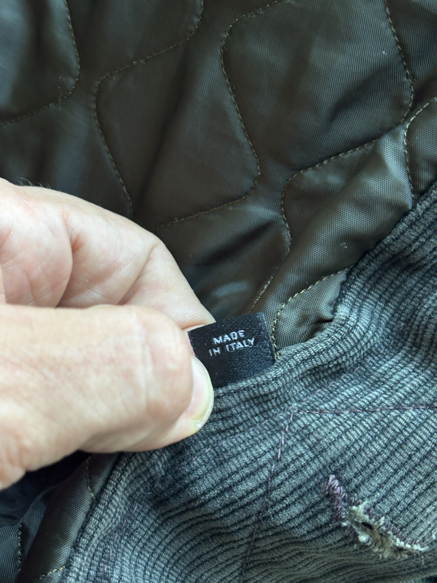 FW 2003 Dolce & Gabbana Corduroy Cargo Pocket Jacket (M)