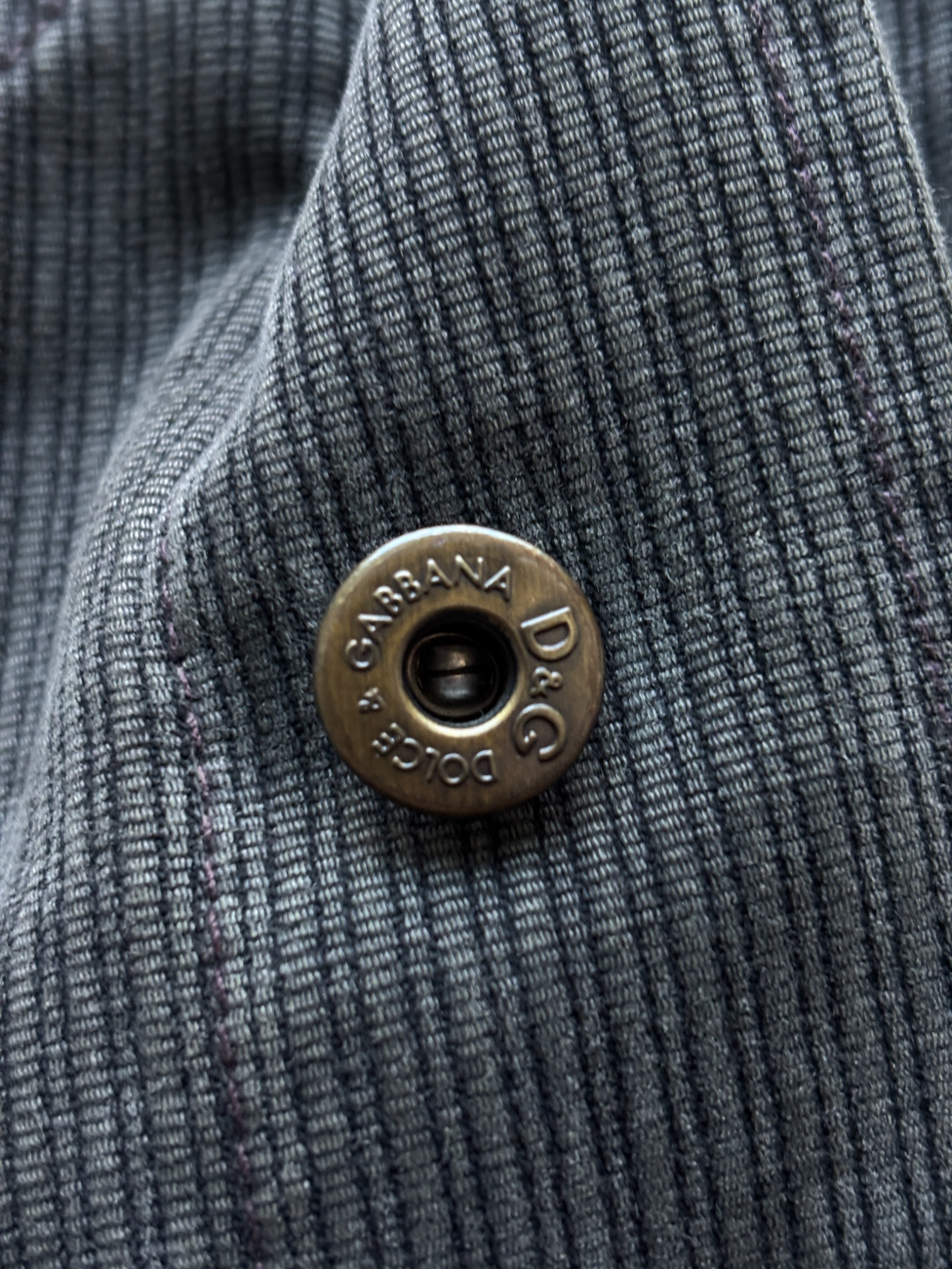 FW 2003 Dolce & Gabbana Corduroy Cargo Pocket Jacket (M)