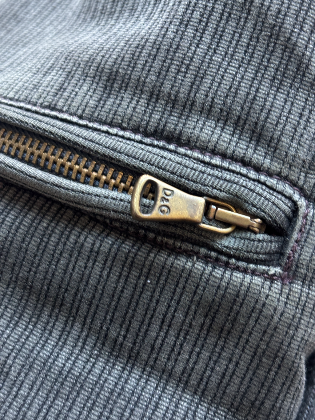 FW 2003 Dolce & Gabbana Corduroy Cargo Pocket Jacket (M)