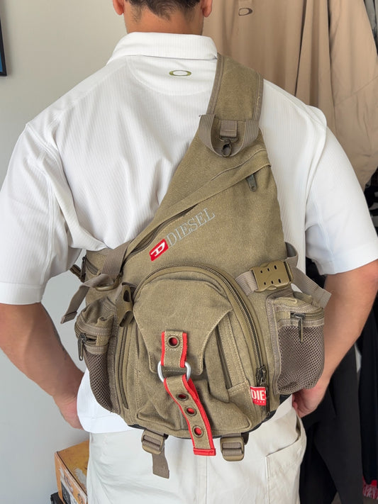 00'S DIESEL SPARE PARTS SLING BAG