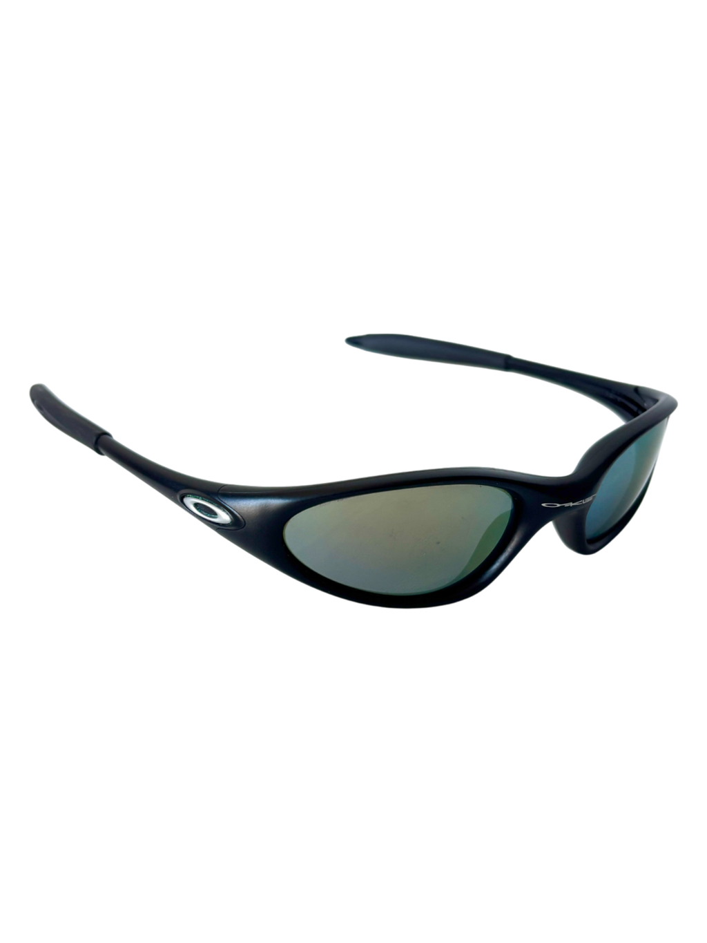 1999 Oakley Minute G2 Black / Emerald Sunglasses