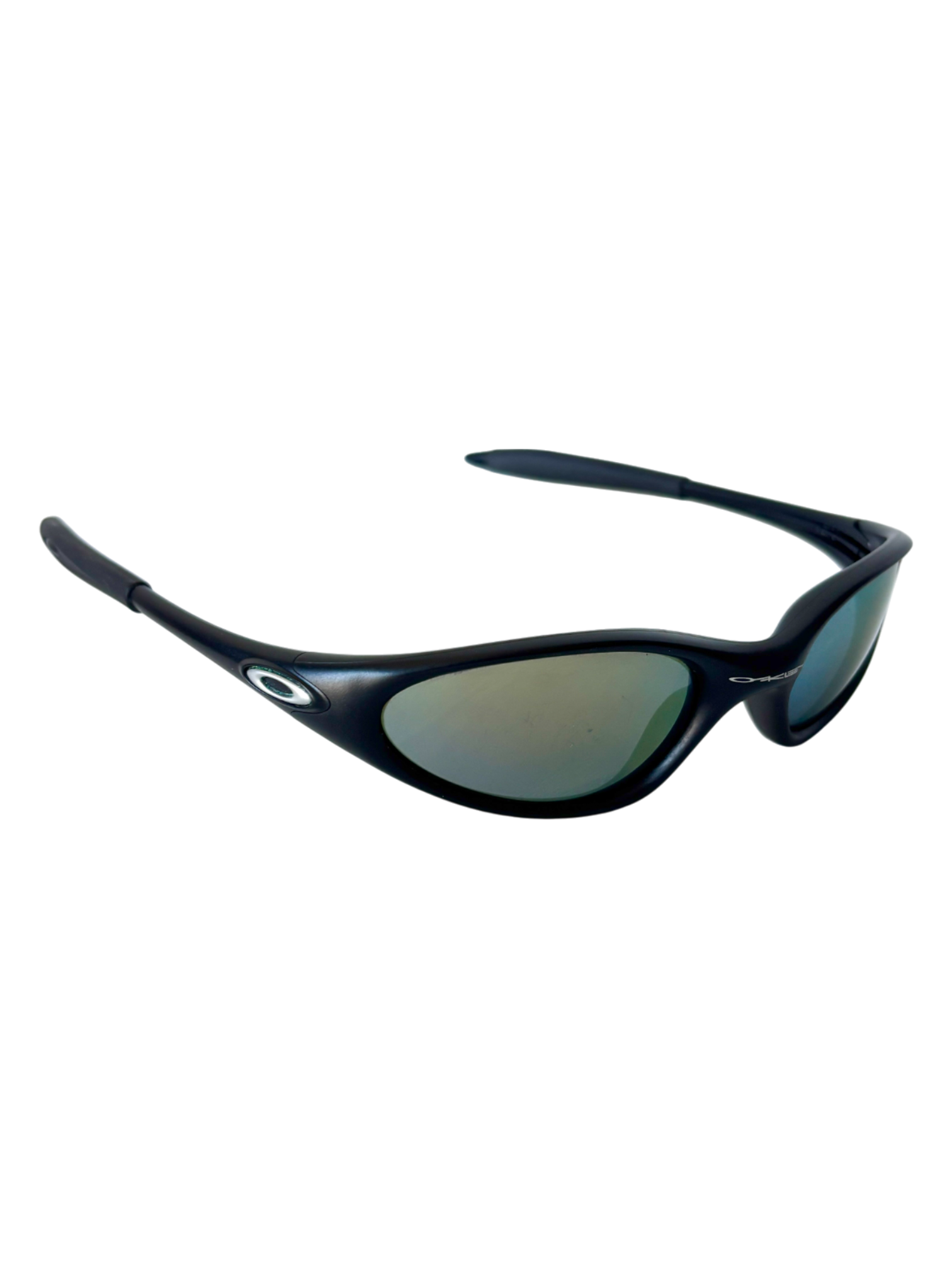 1999 Oakley Minute G2 Black / Emerald Sunglasses