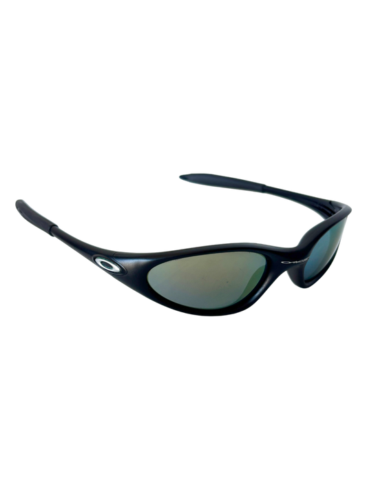 1999 Oakley Minute G2 Black / Emerald Sunglasses