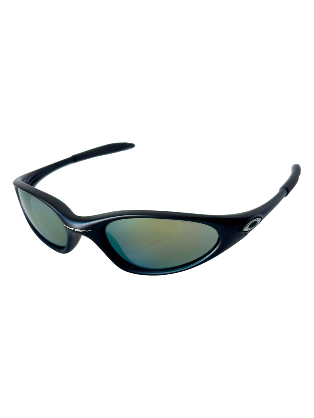 1999 Oakley Minute G2 Black / Emerald Sunglasses