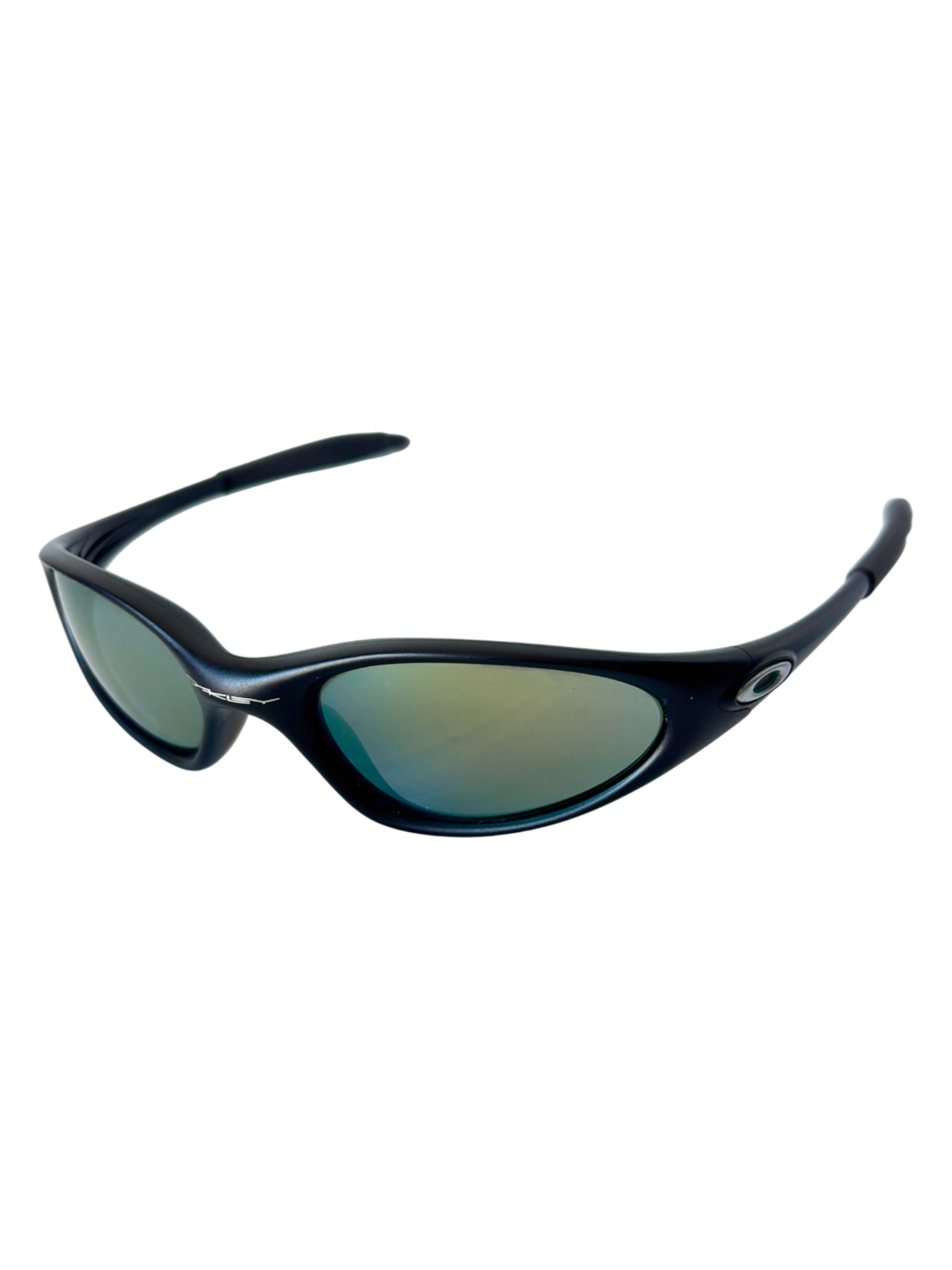 1999 Oakley Minute G2 Black / Emerald Sunglasses