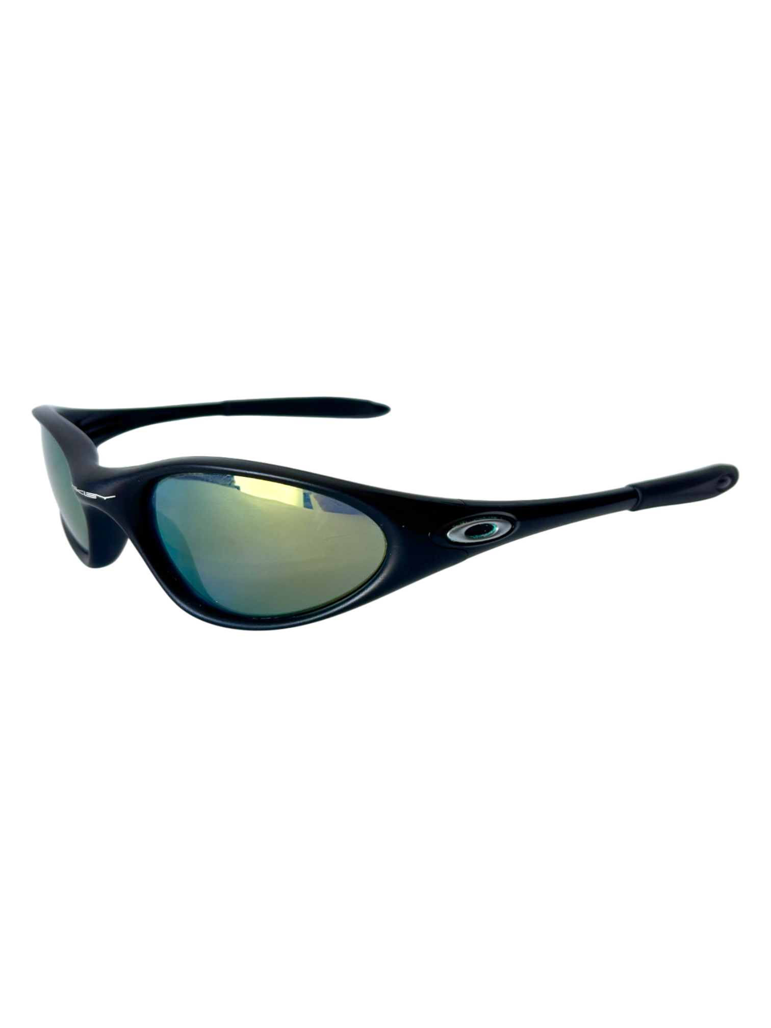 1999 Oakley Minute G2 Black / Emerald Sunglasses