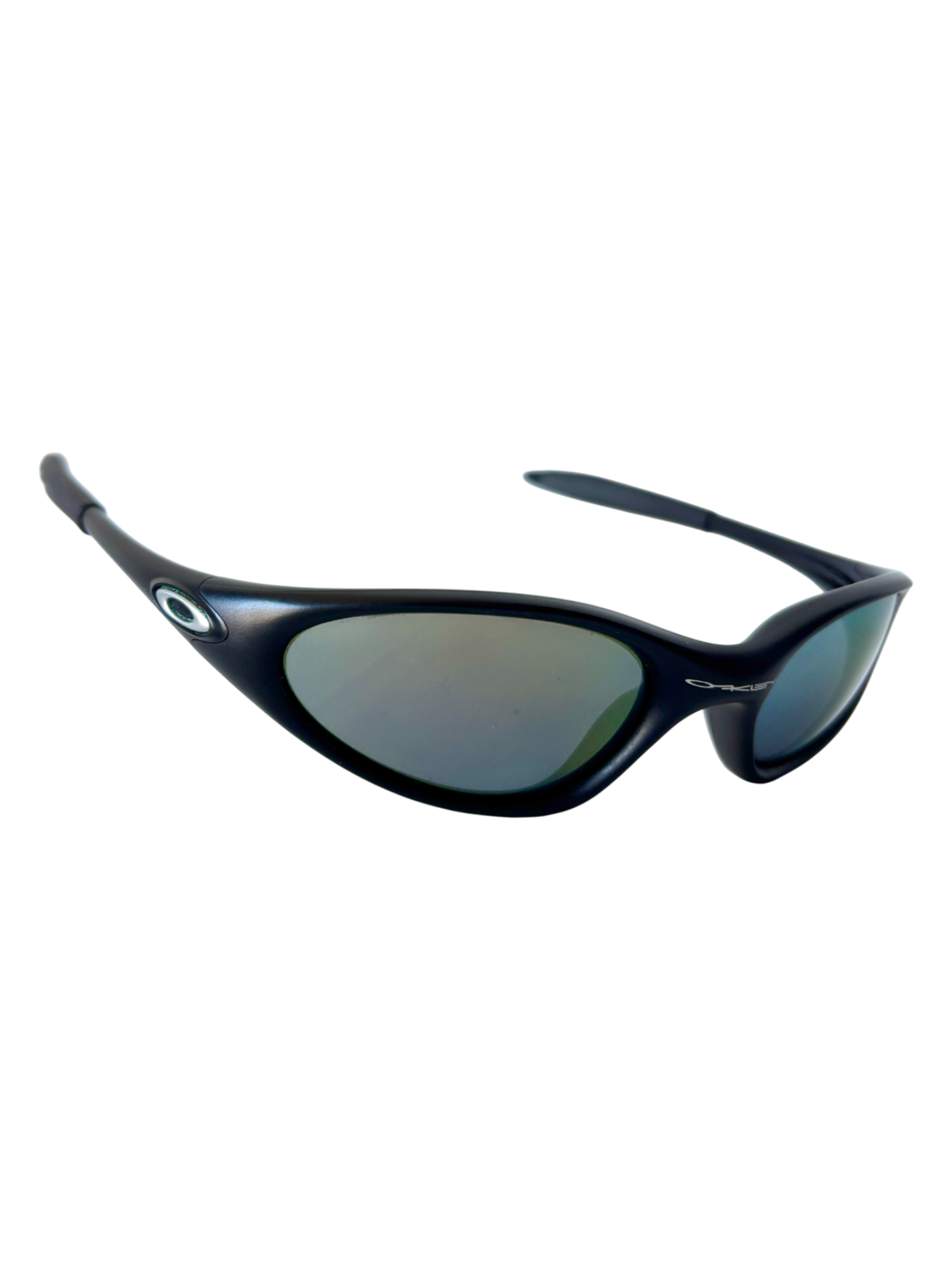 1999 Oakley Minute G2 Black / Emerald Sunglasses