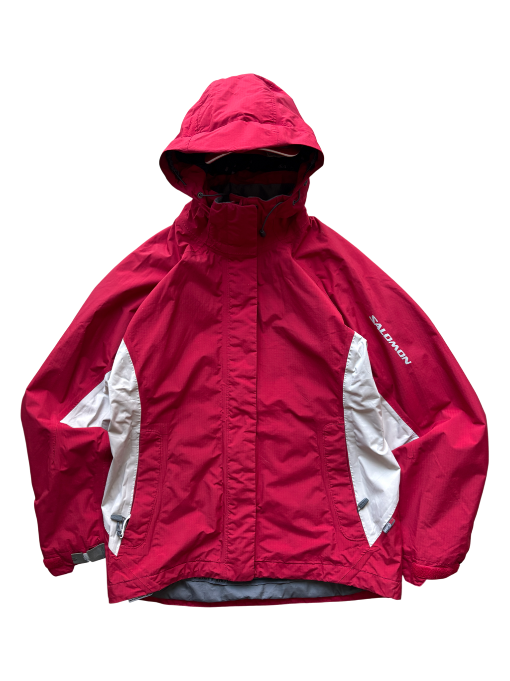Salomon Red / Cream Technical Ski Jacket (M)