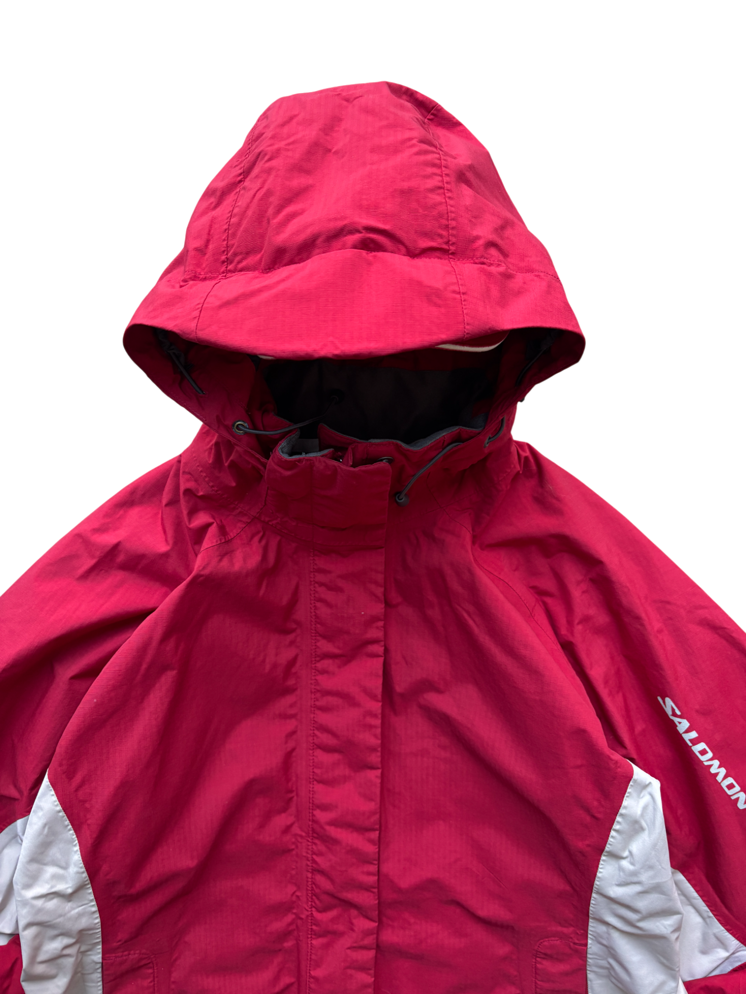 Salomon Red / Cream Technical Ski Jacket (M)
