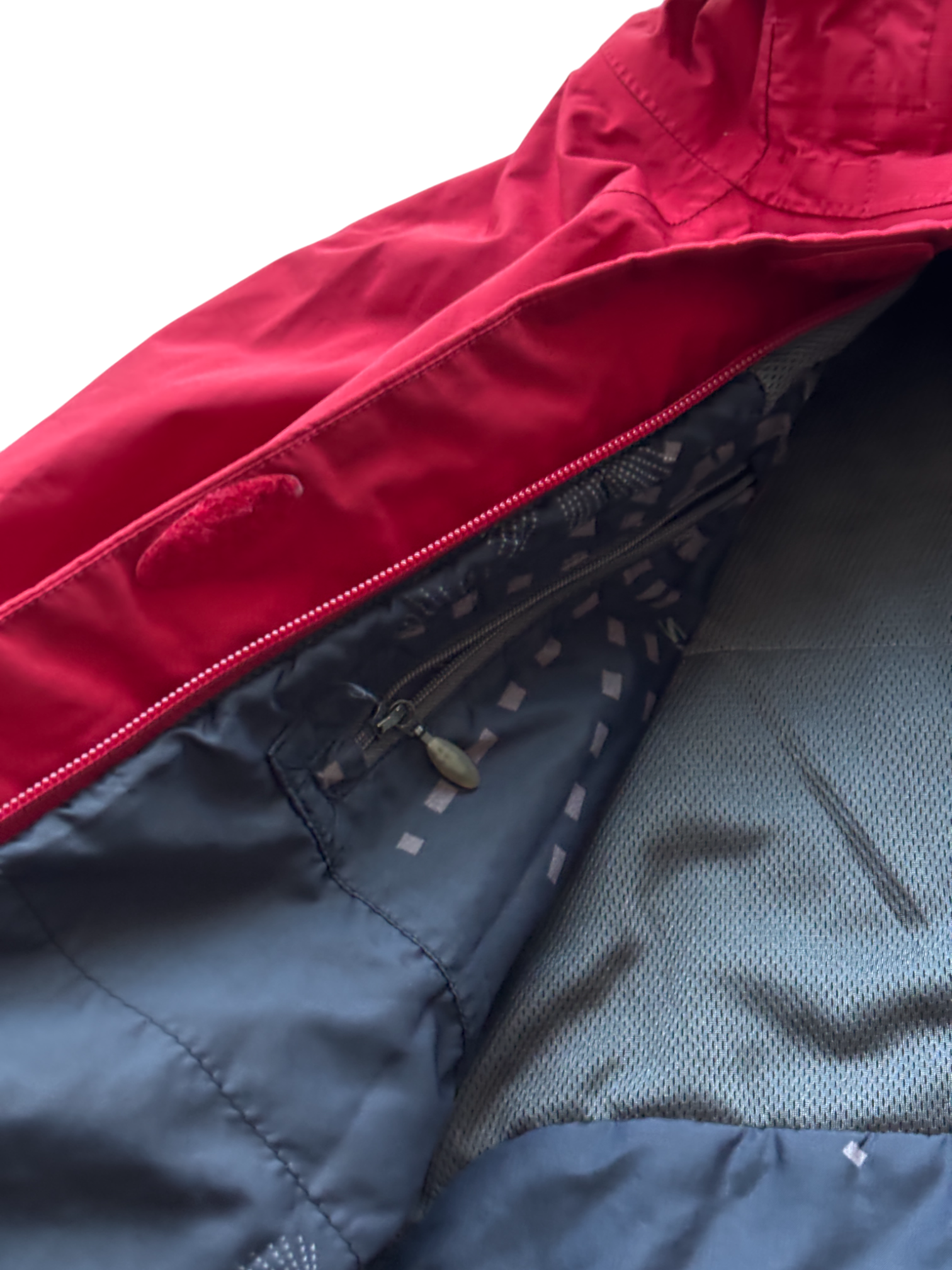 Salomon Red / Cream Technical Ski Jacket (M)