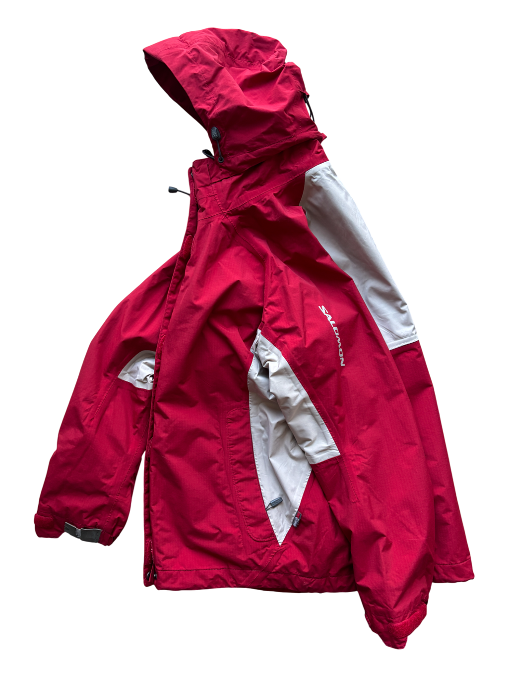 Salomon Red / Cream Technical Ski Jacket (M)