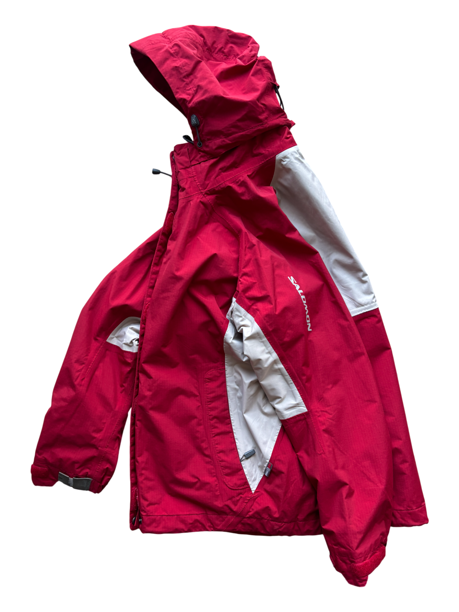 Salomon Red / Cream Technical Ski Jacket (M)