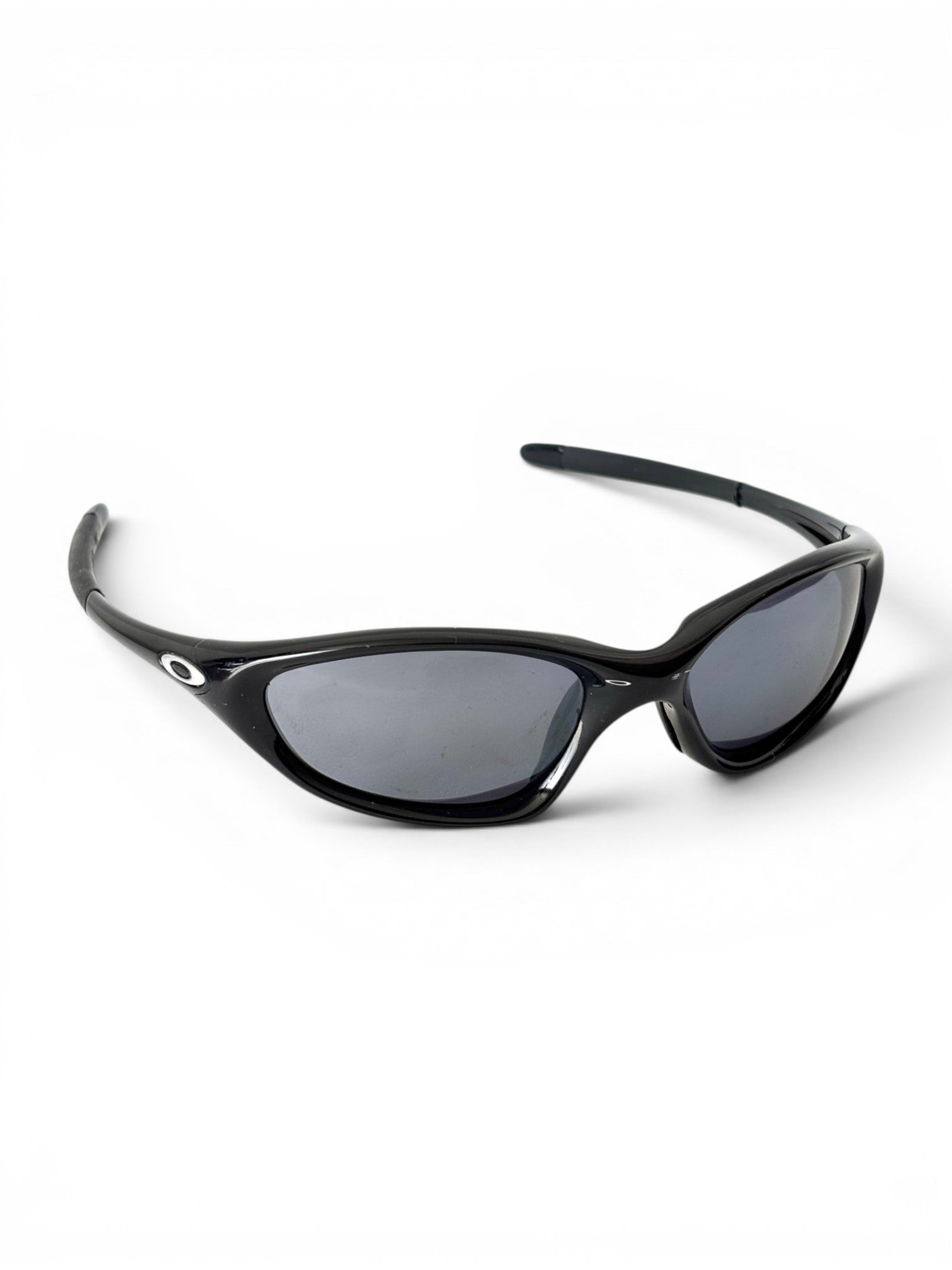 2000 Oakley Twenty Jet Black / Black Iridium Sunglasses