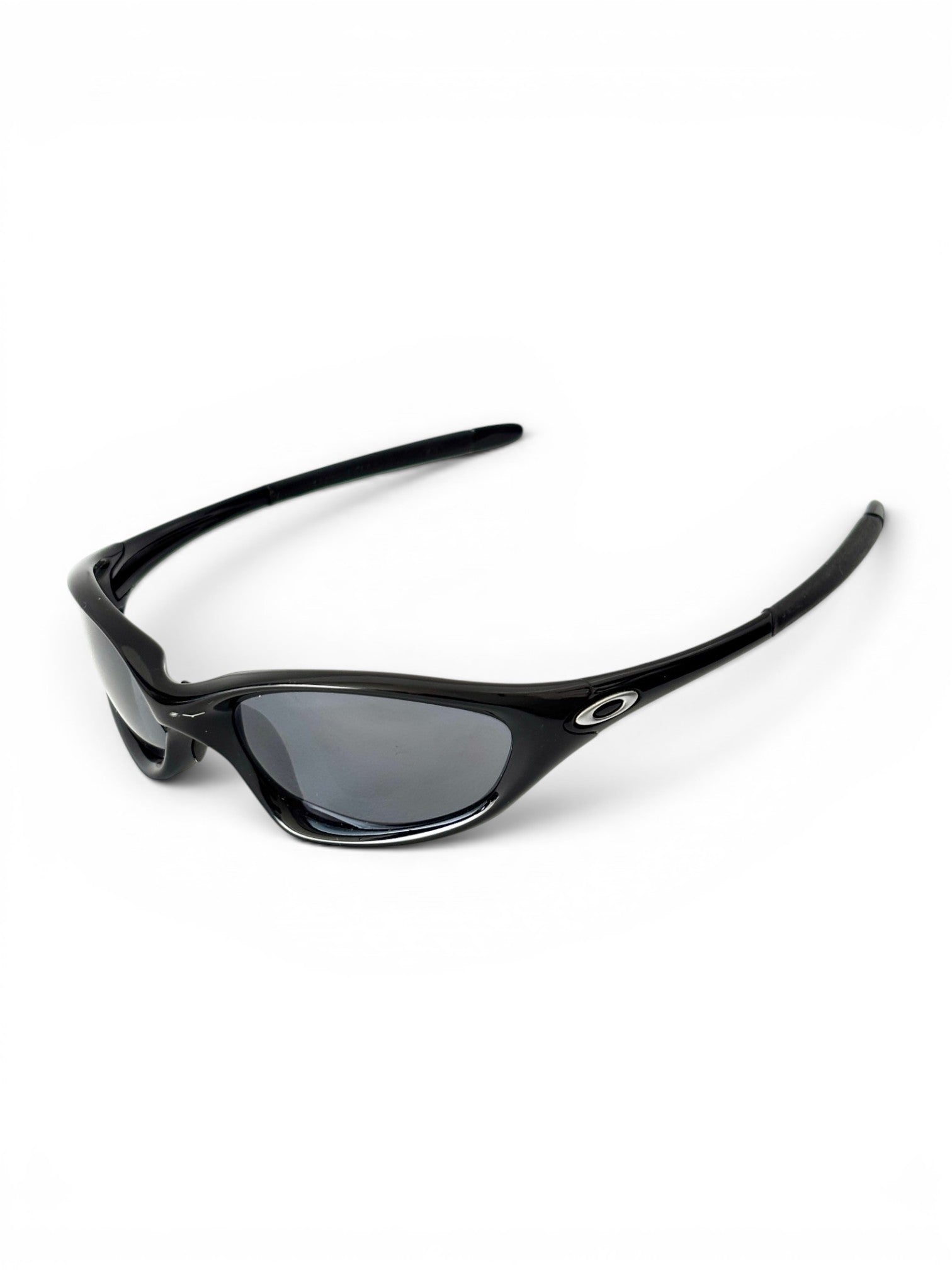 2000 Oakley Twenty Jet Black / Black Iridium Sunglasses