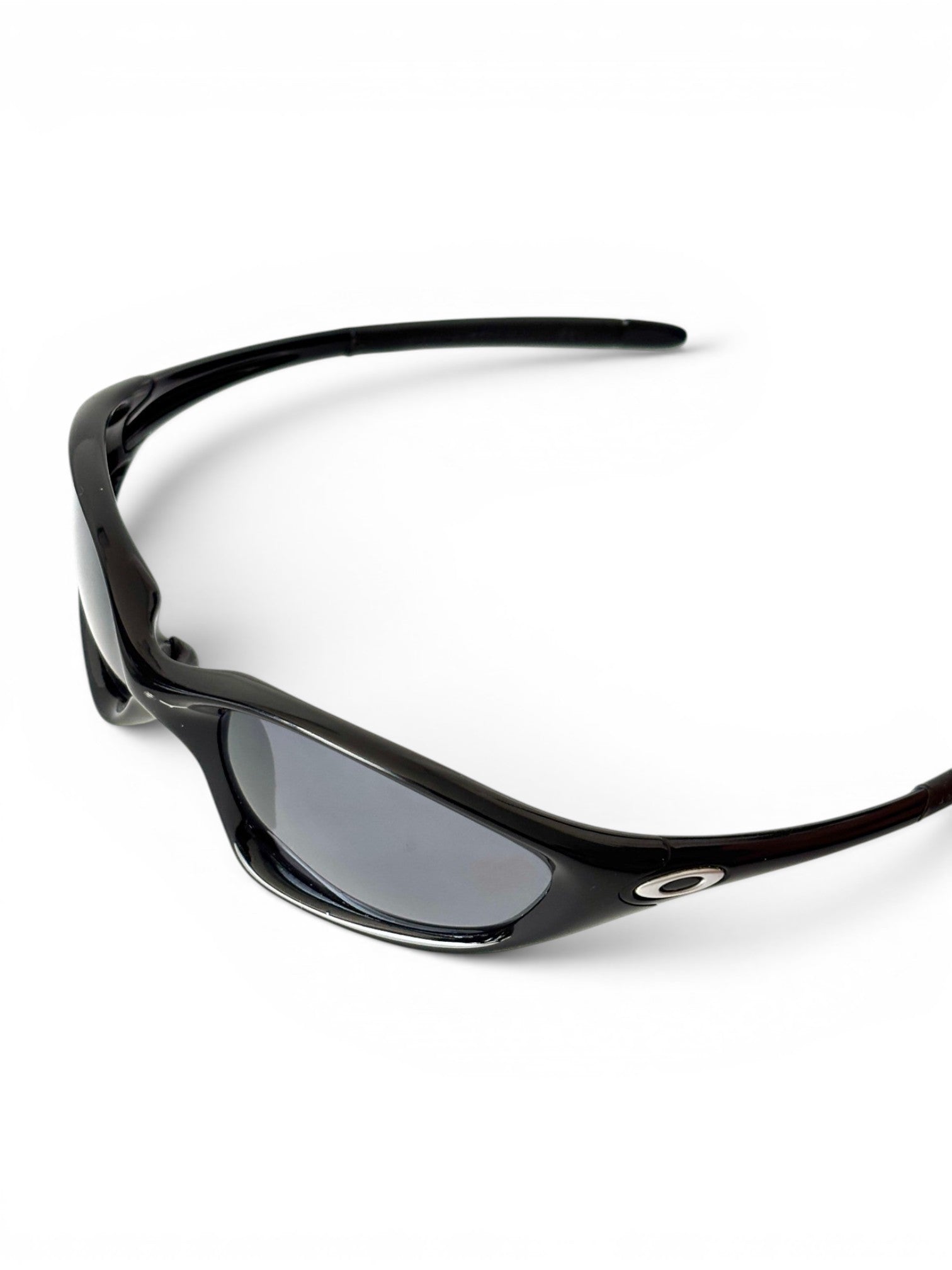 2000 Oakley Twenty Jet Black / Black Iridium Sunglasses