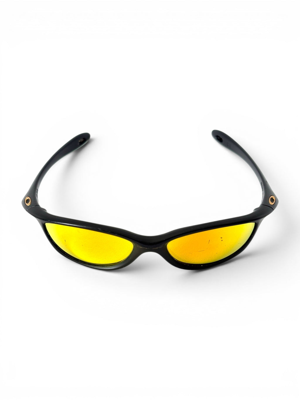 2002 Oakley Half Pint Black / Fire Iridium