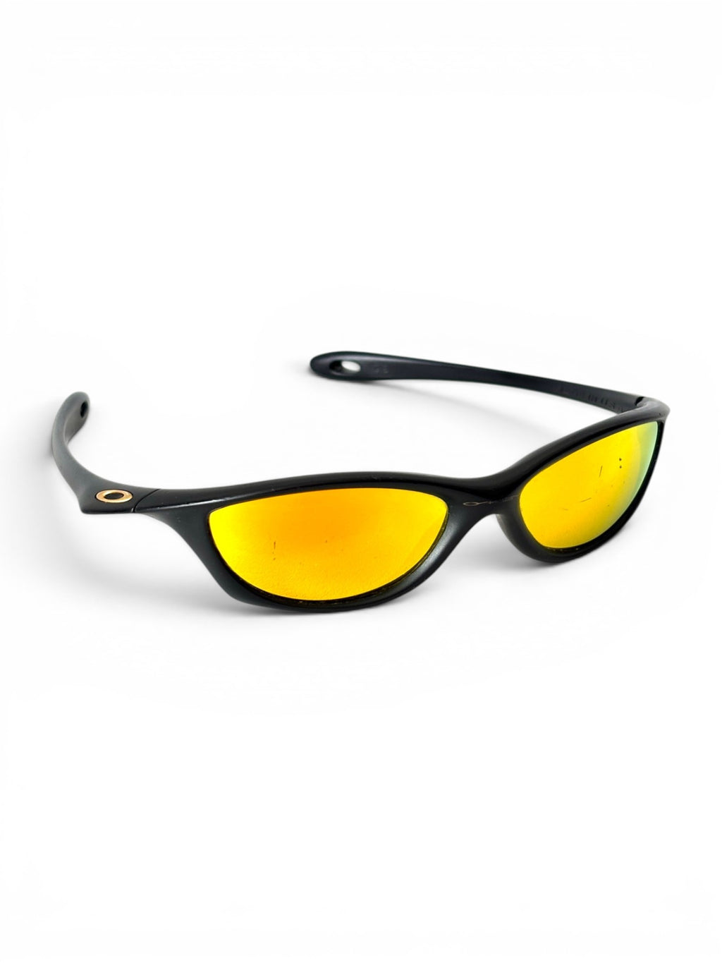 2002 Oakley Half Pint Black / Fire Iridium