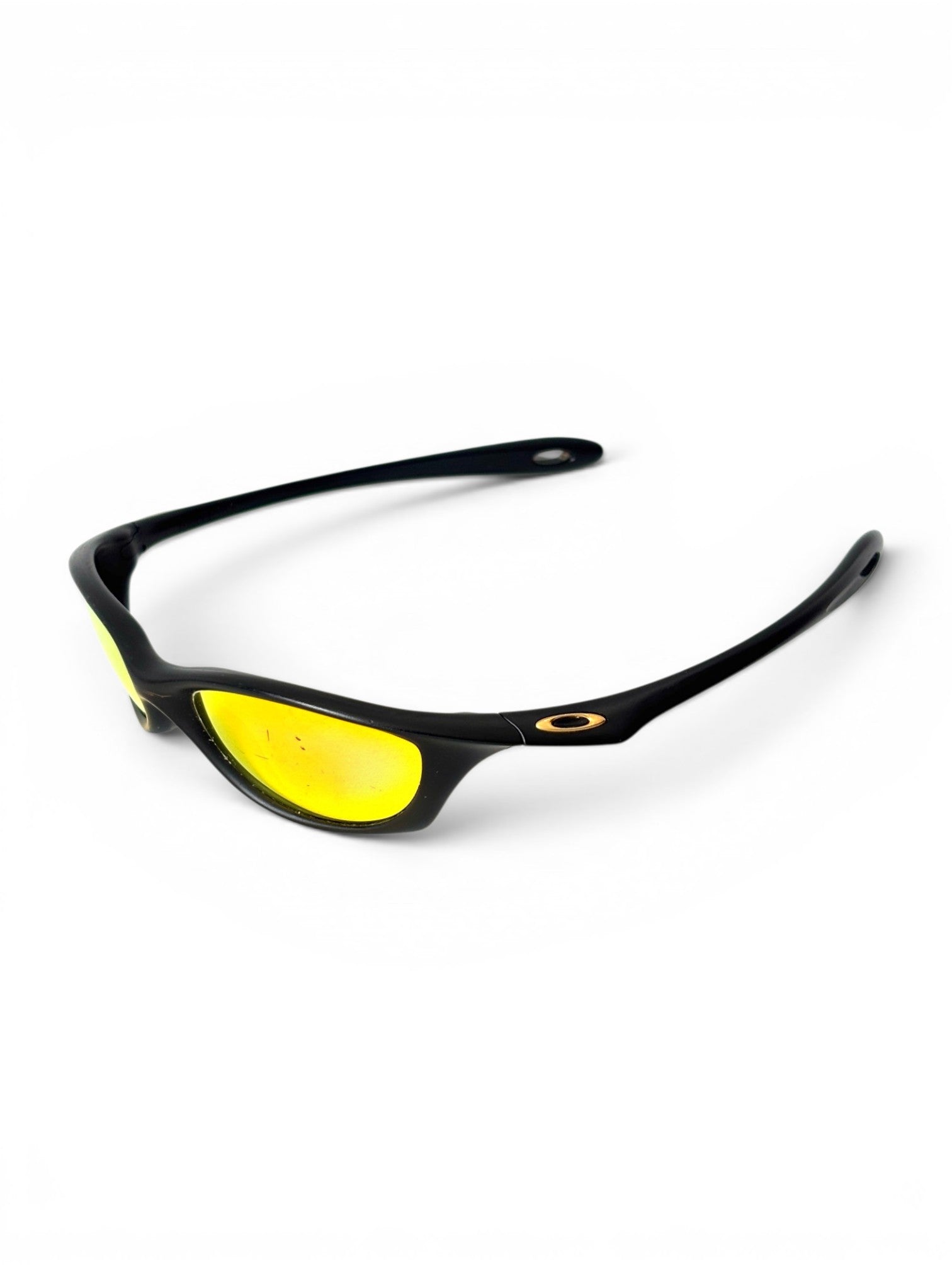 2002 Oakley Half Pint Black / Fire Iridium