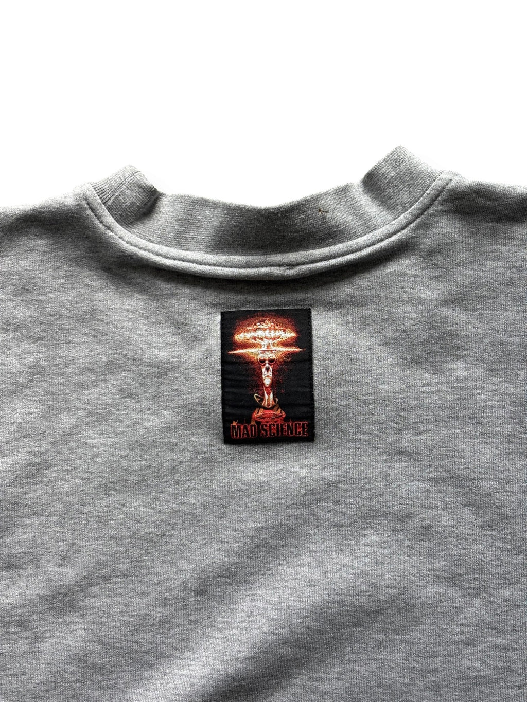 Early 2000's Oakley Software crewneck - Mad Science woven patch detail