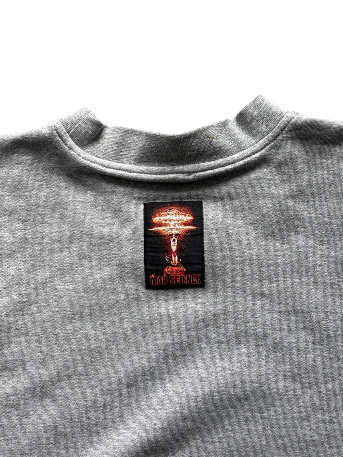 Early 2000's Oakley Software crewneck - Mad Science woven patch detail