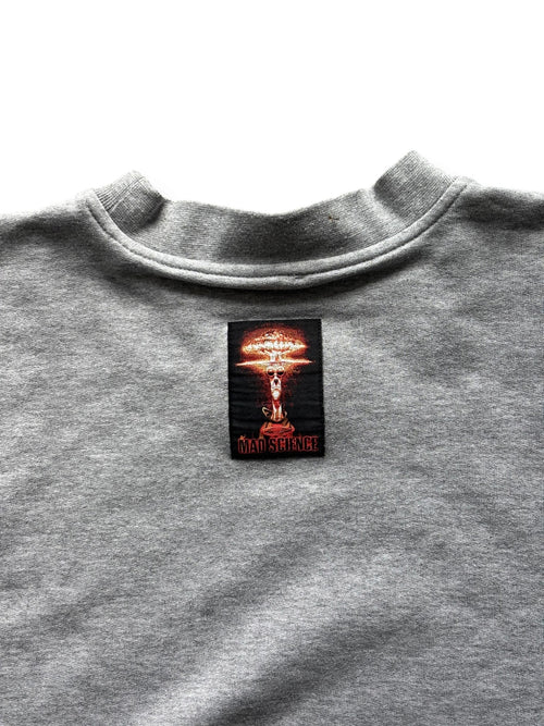 Early 2000's Oakley Software crewneck - Mad Science woven patch detail