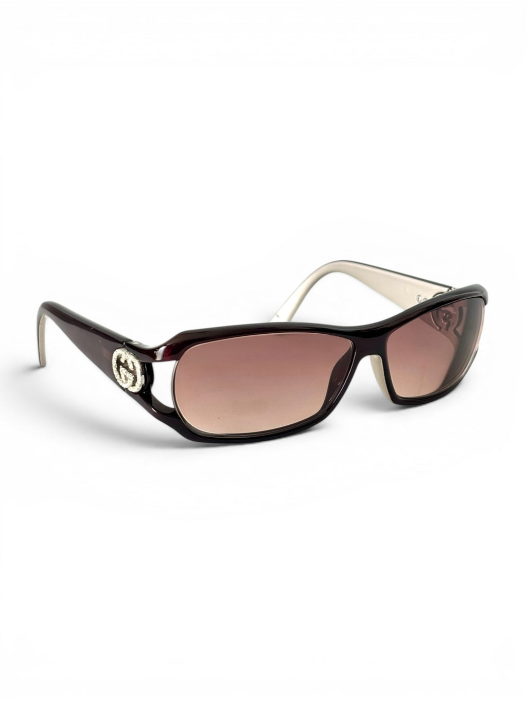 2004 Gucci Rhinestone Interlocking G Sunglasses - view 4