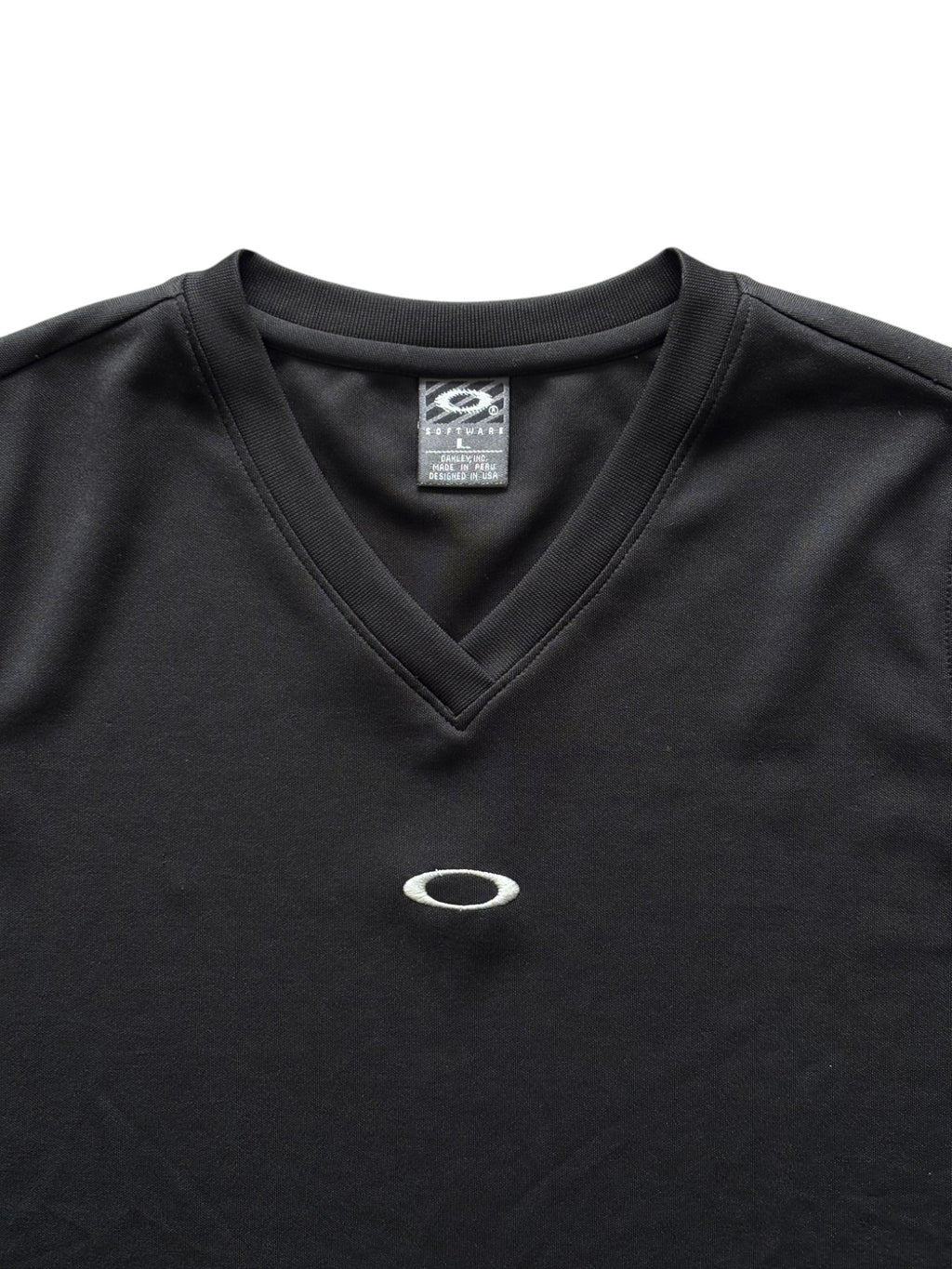 2000's Oakley Software Sleeveless V Neck Top (S)