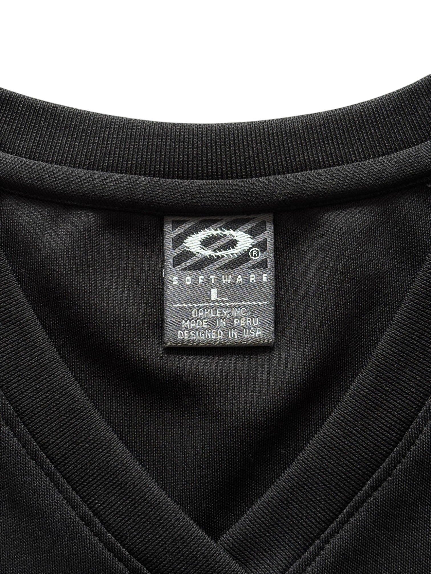 2000's Oakley Software Sleeveless V Neck Top (S)