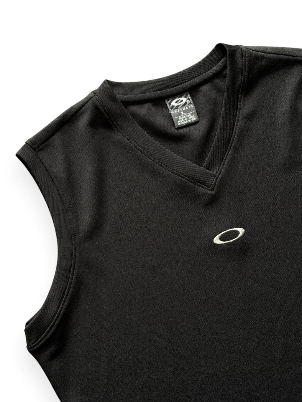 2000's Oakley Software Sleeveless V Neck Top (S)