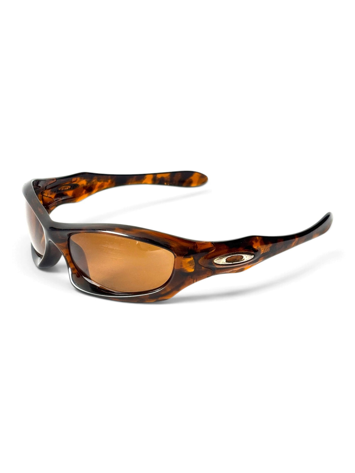 2003 Oakley Monster Dog Brown Tortoise / Bronze Sunglasses