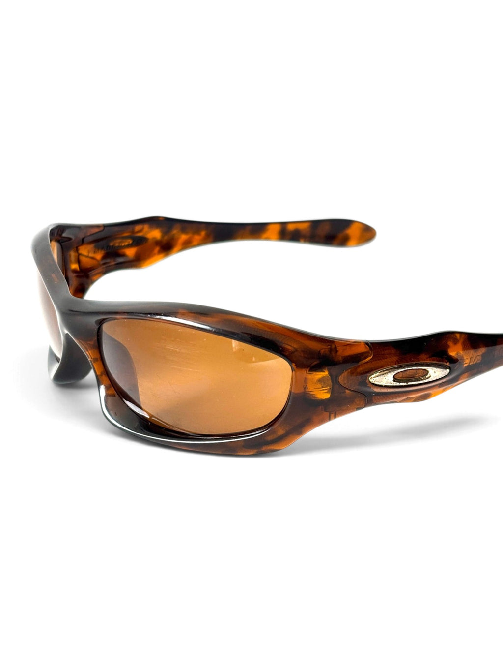 2003 Oakley Monster Dog Brown Tortoise / Bronze Sunglasses