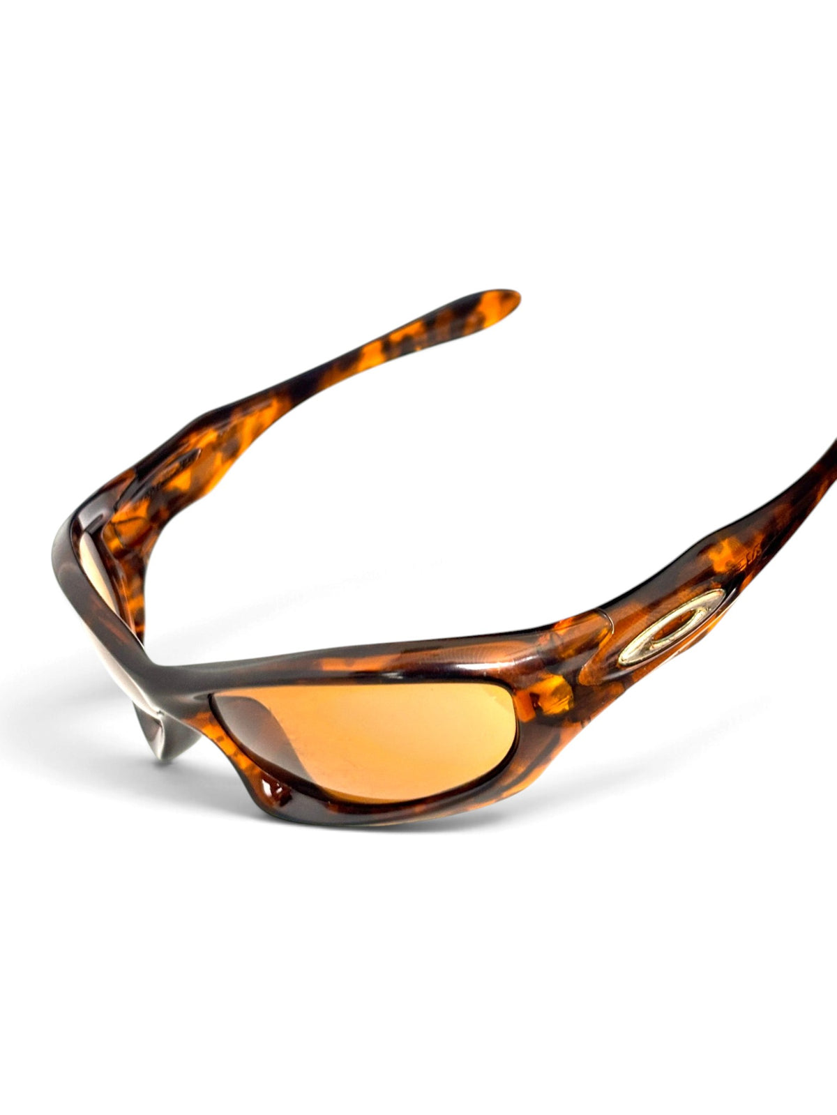 2003 Oakley Monster Dog Brown Tortoise / Bronze Sunglasses