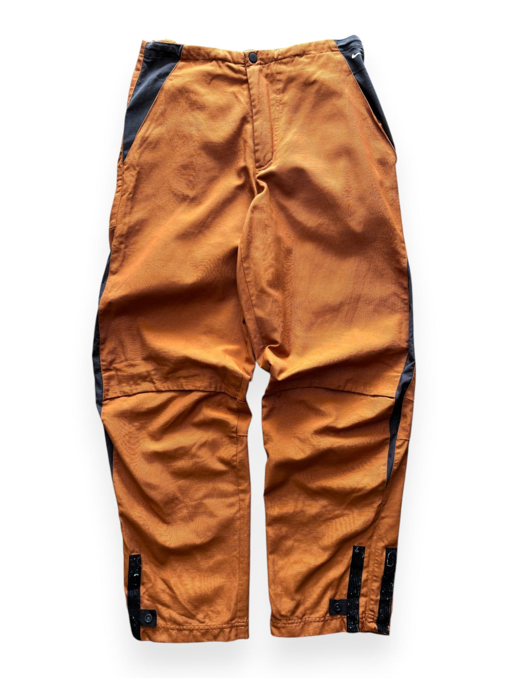 2003 Nike Morse Code Orange Trackpants (S-M)