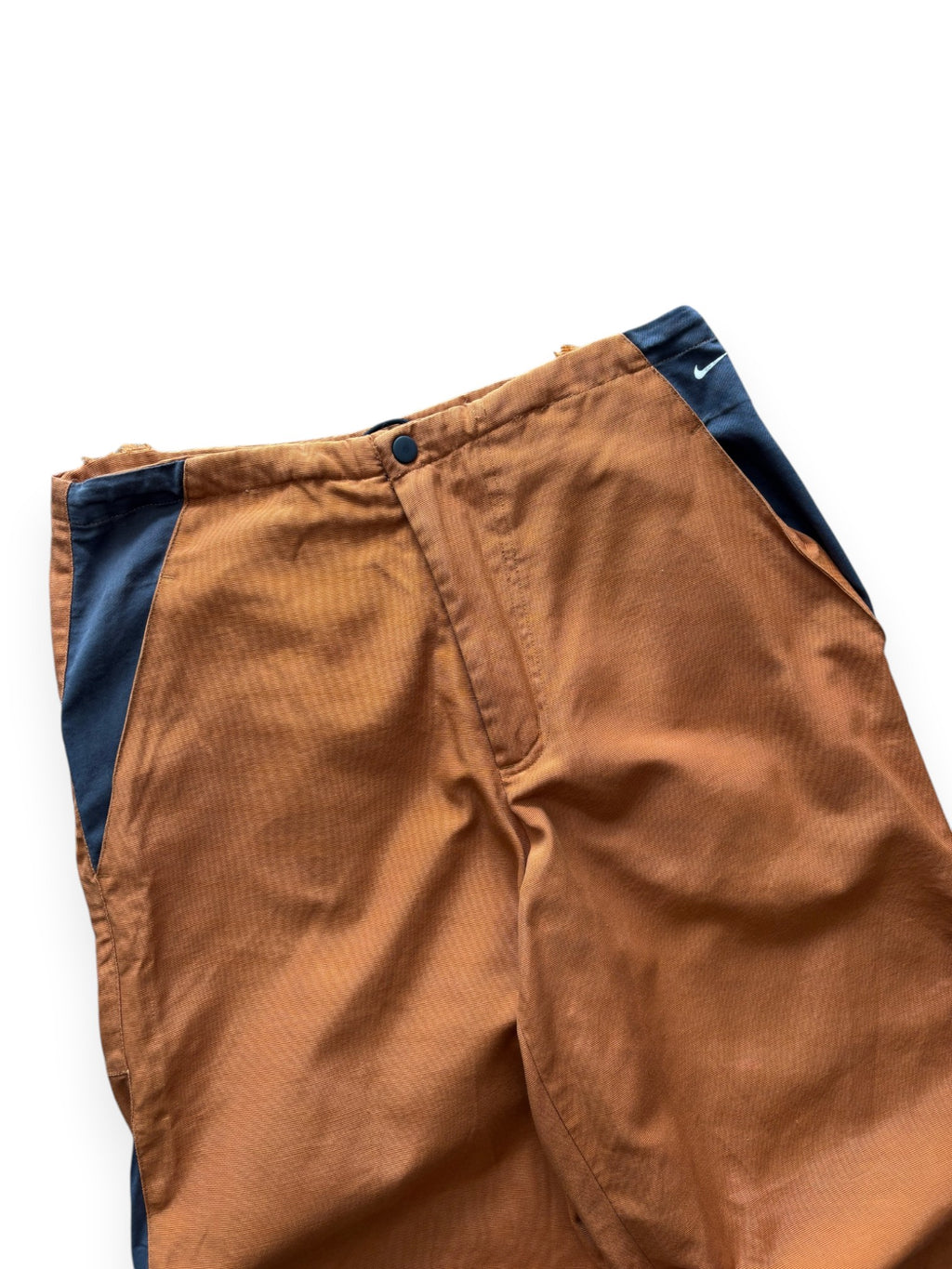2003 Nike Morse Code Orange Trackpants (S-M)
