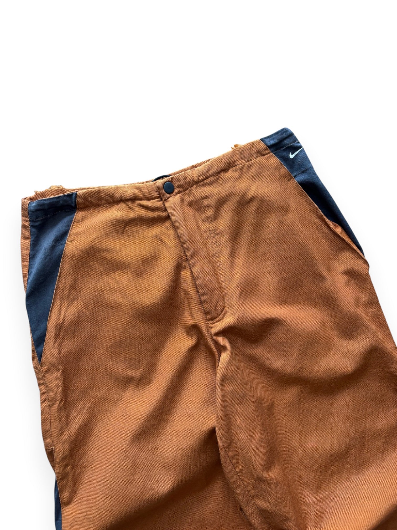 2003 Nike Morse Code Orange Trackpants (S-M)