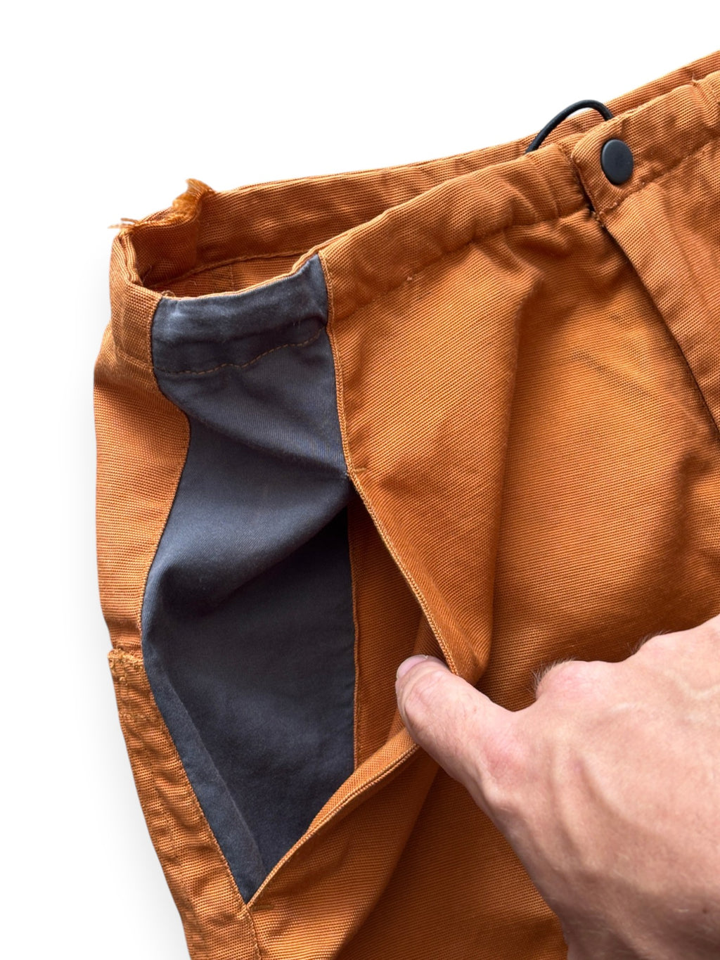 2003 Nike Morse Code Orange Trackpants (S-M)