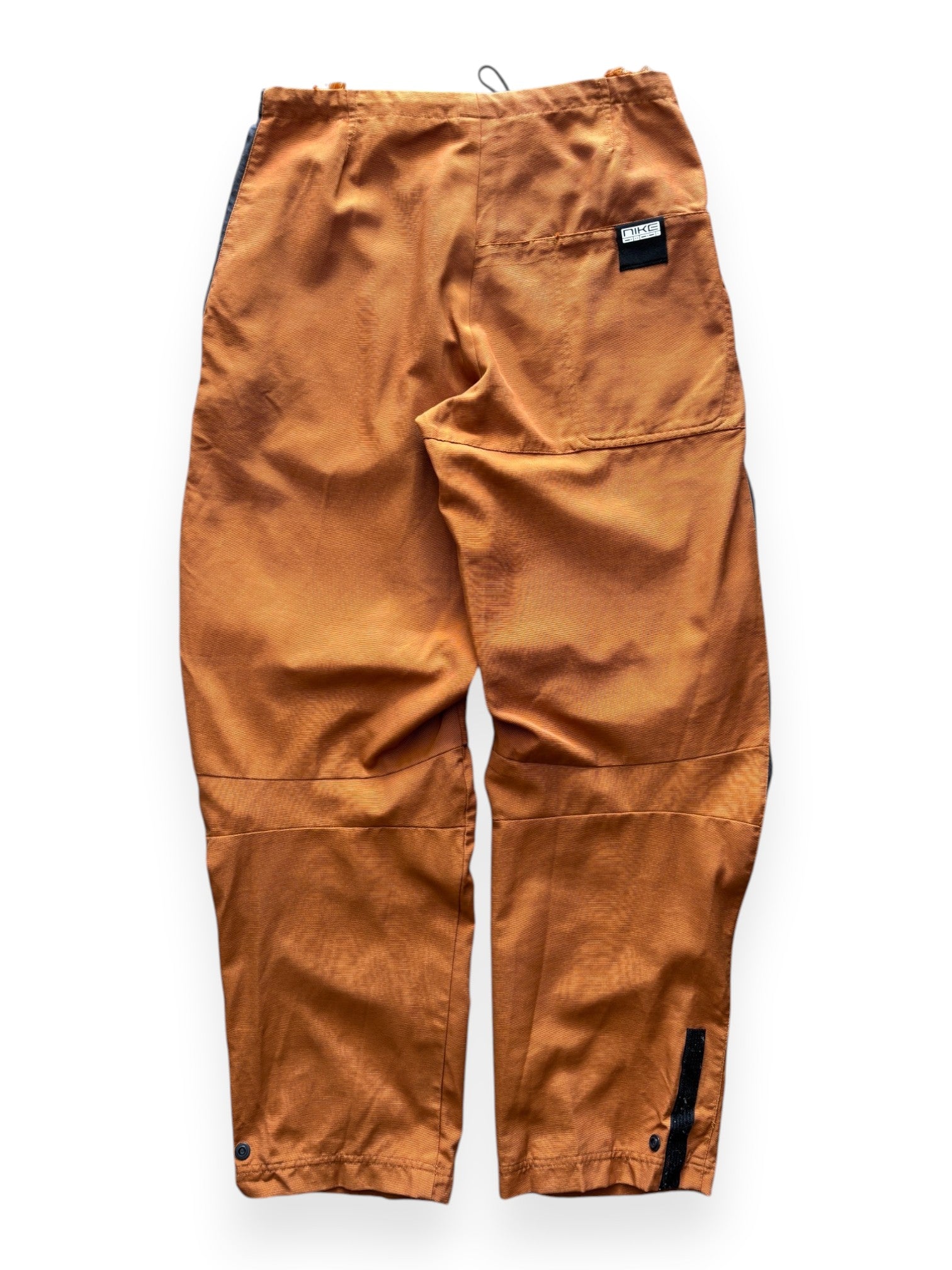2003 Nike Morse Code Orange Trackpants (S-M)