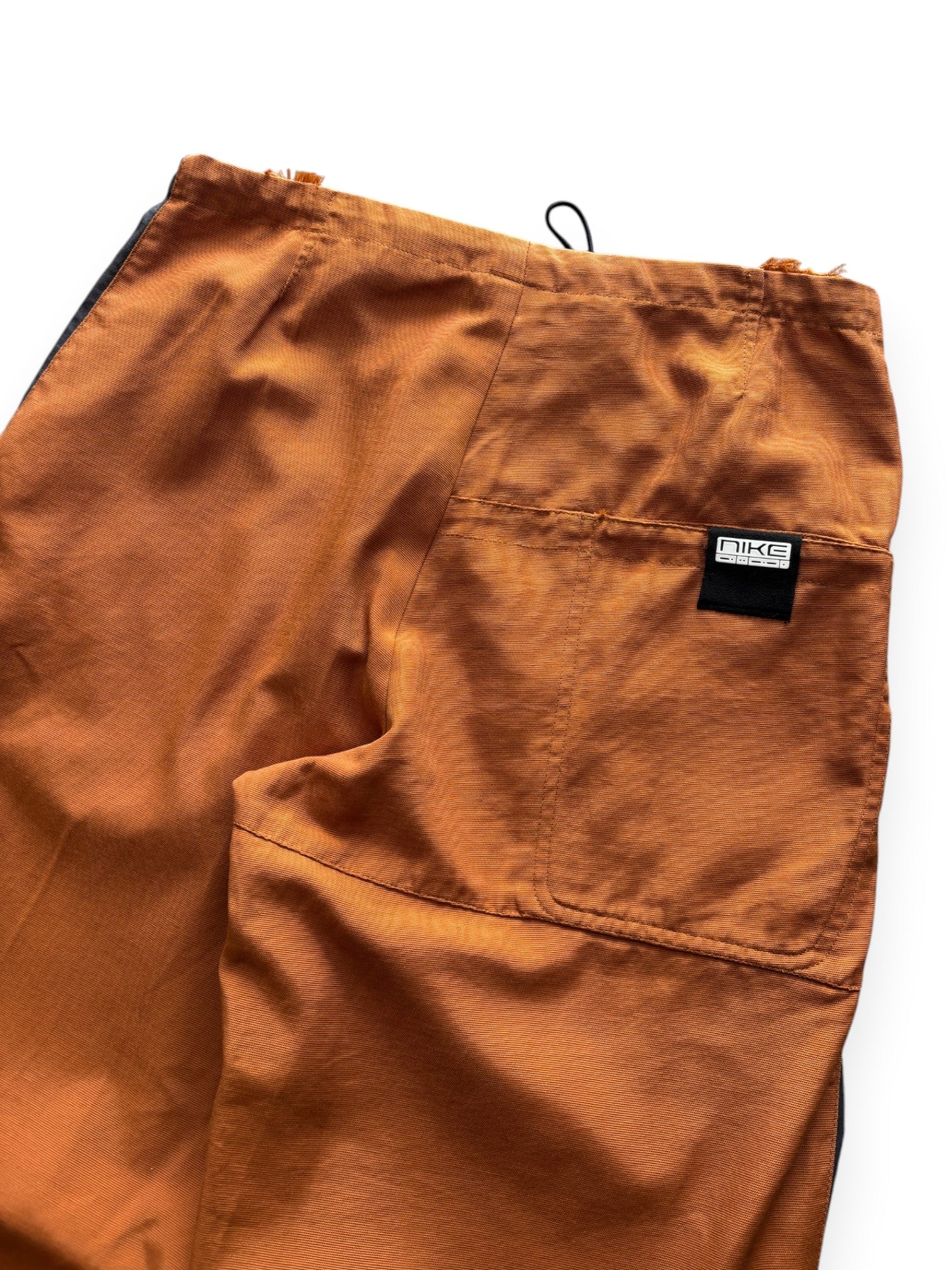 2003 Nike Morse Code Orange Trackpants (S-M)