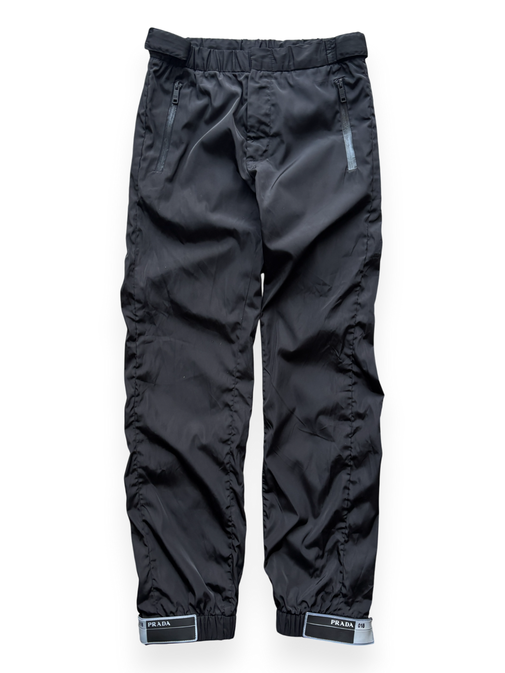 SS2018 Prada Mainline Nylon Track Pants (S)