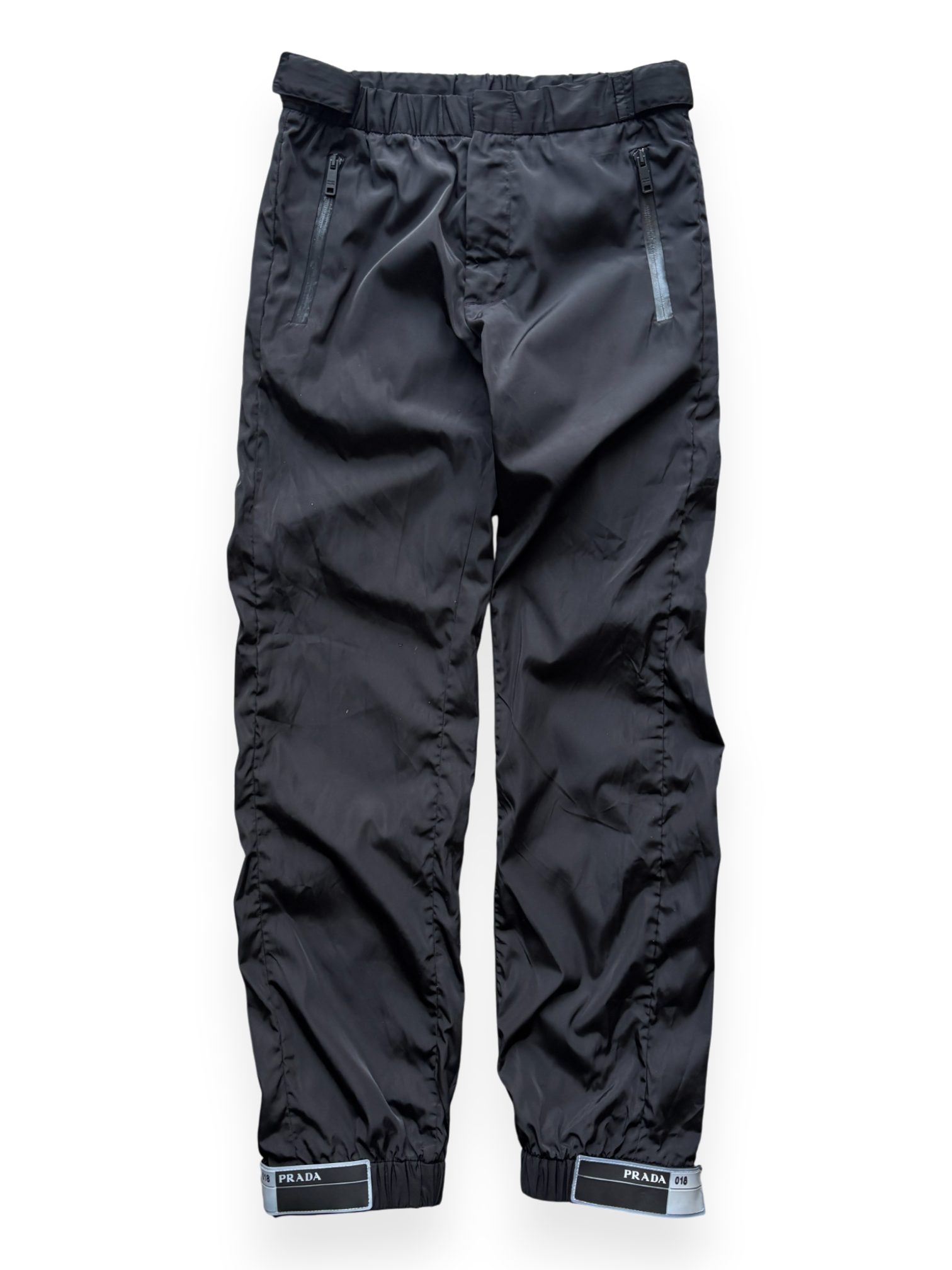 SS2018 Prada Mainline Nylon Track Pants (S)